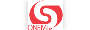 ONEM logo - Belgian unemployment office.